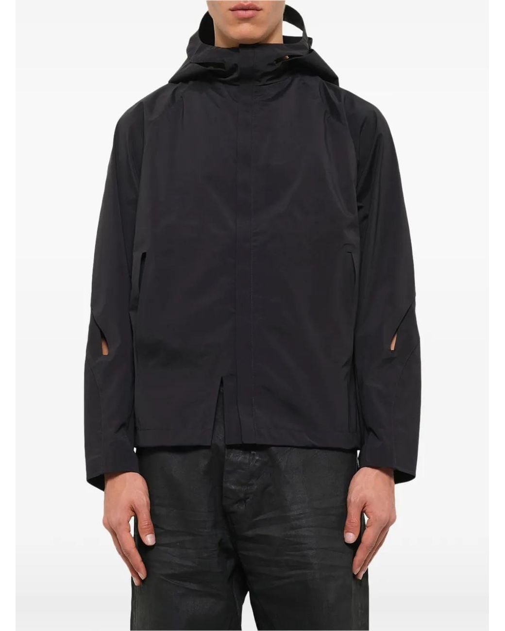 Post Archive Faction PAF Blue Cut-Out Technical Jacket for men