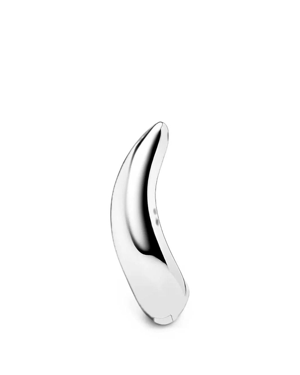 Maria Black White Arcus Huggie Earring