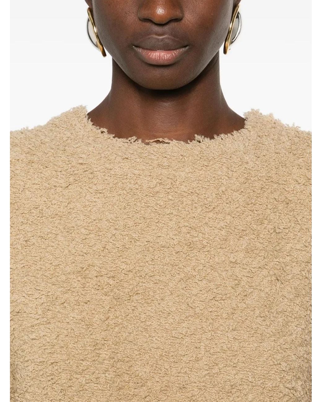 Séfr Natural Virgin Wool-Blend Jumper