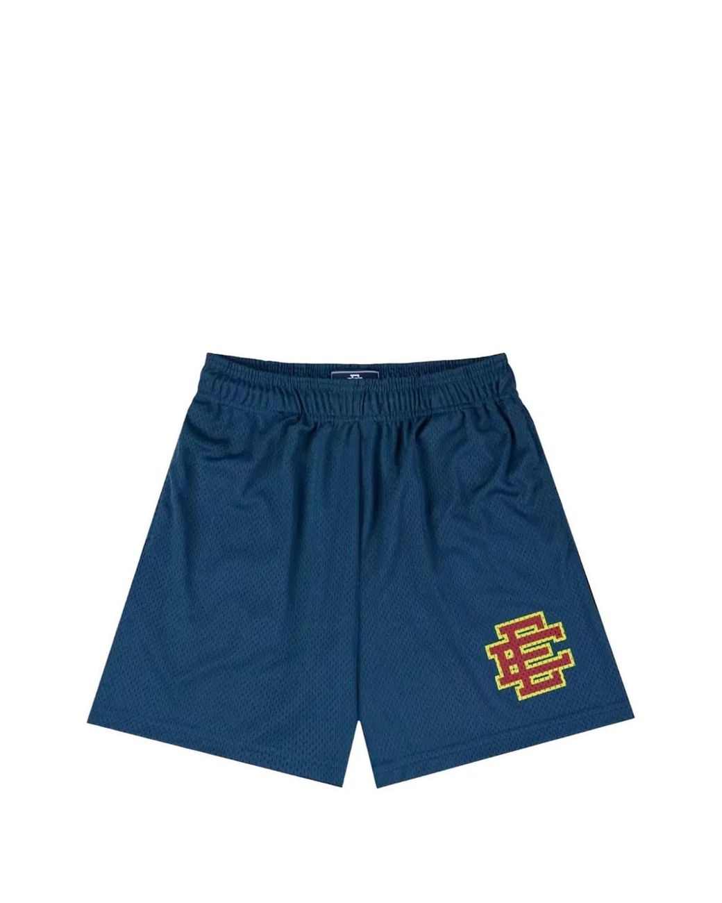 Eric Emanuel Blue Elasticated-Waistband Shorts for men