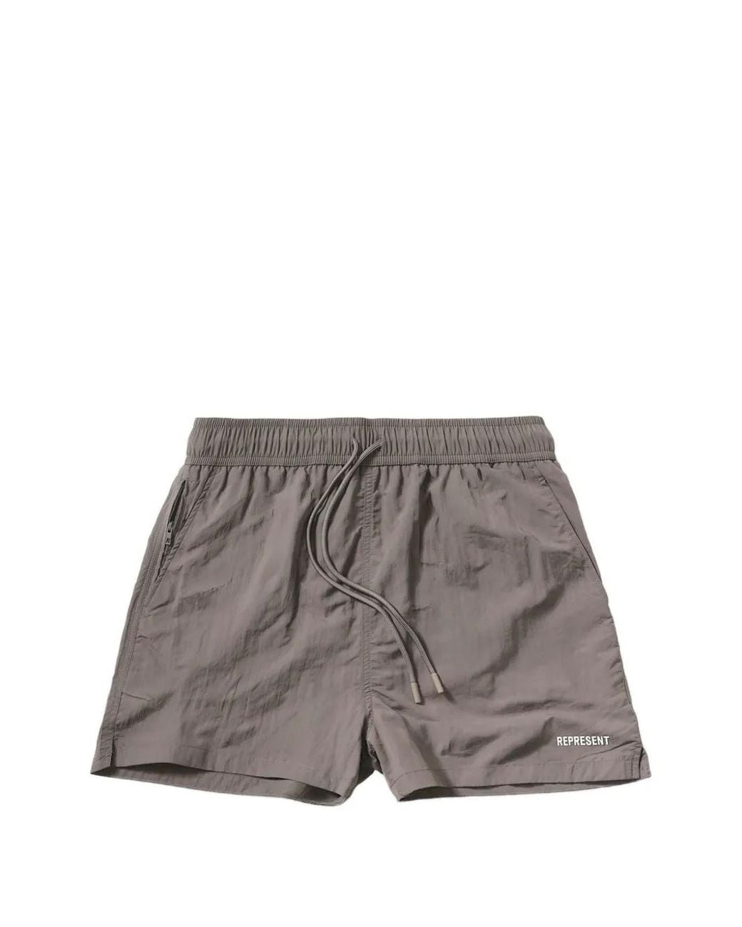 Represent Gray Swim Shorts for men