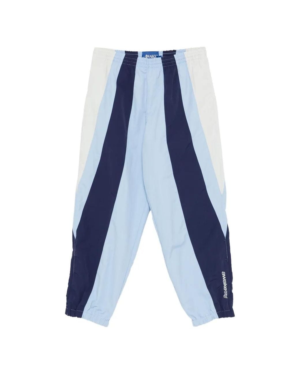 AWAKE NY Blue Pantalon À Détail De Logo for men