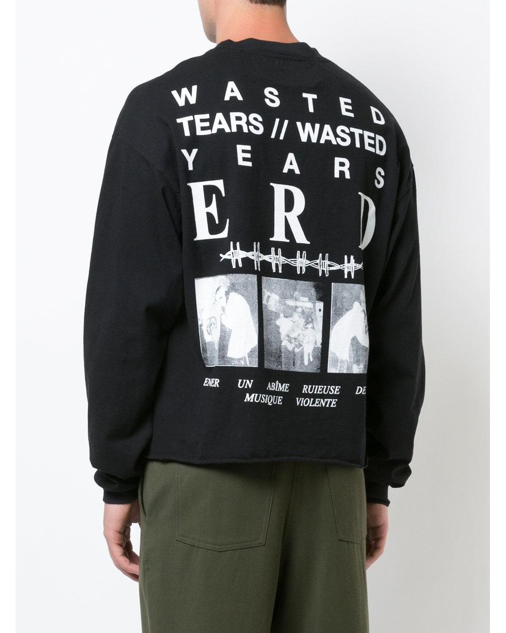 Enfants Riches Deprimes Wasted Tears Wasted Years Sweatshirt