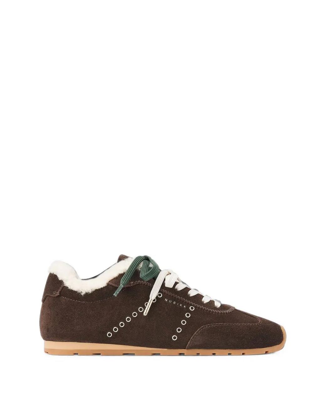 Nubikk Brown Billy Lou Fur Sneakers
