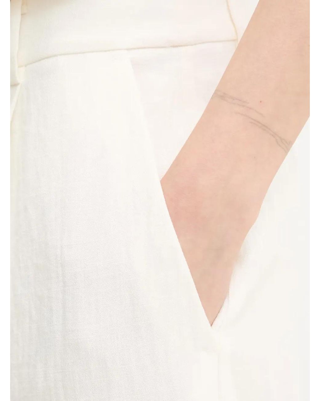 Munthe White Kosmila Tailored Trousers