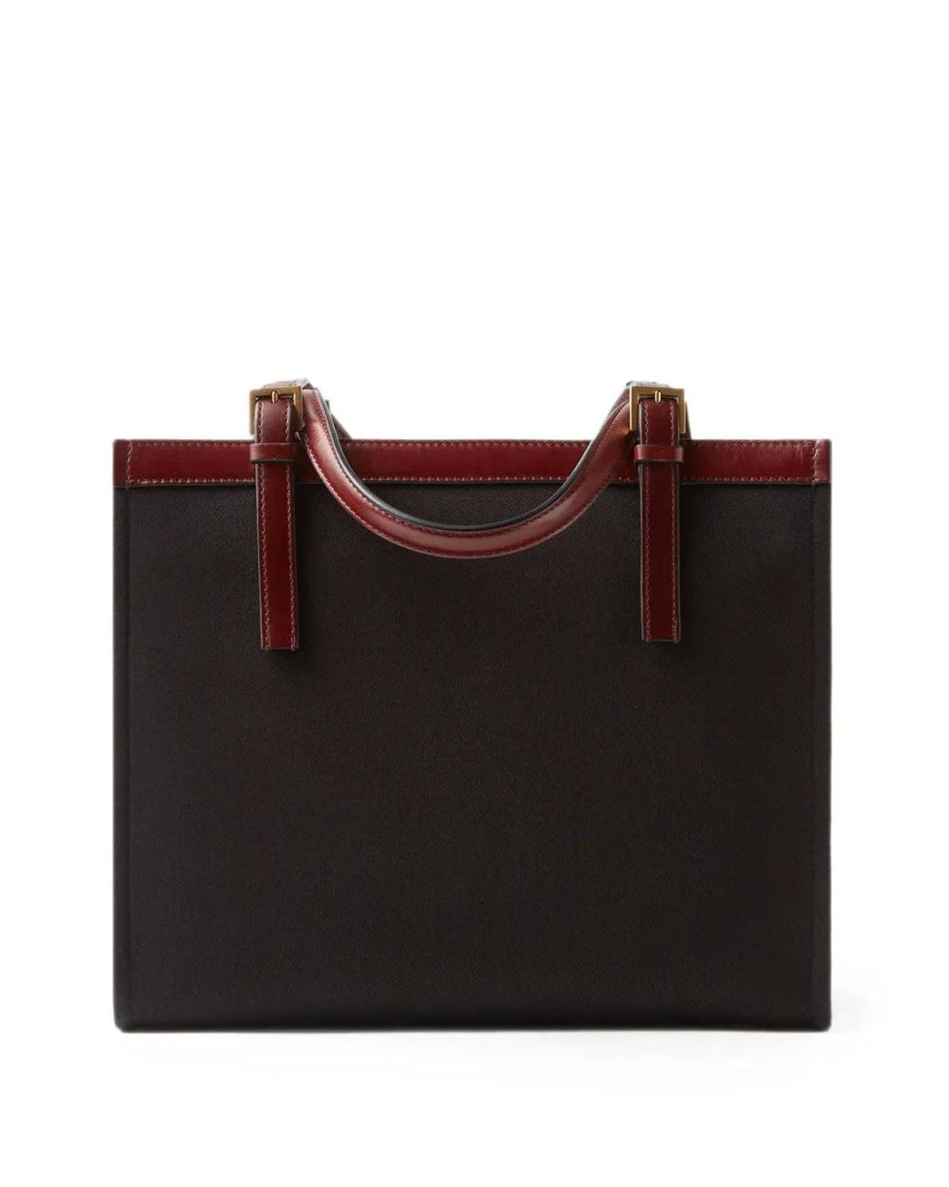 Versace Black Rivière Canvas Tote