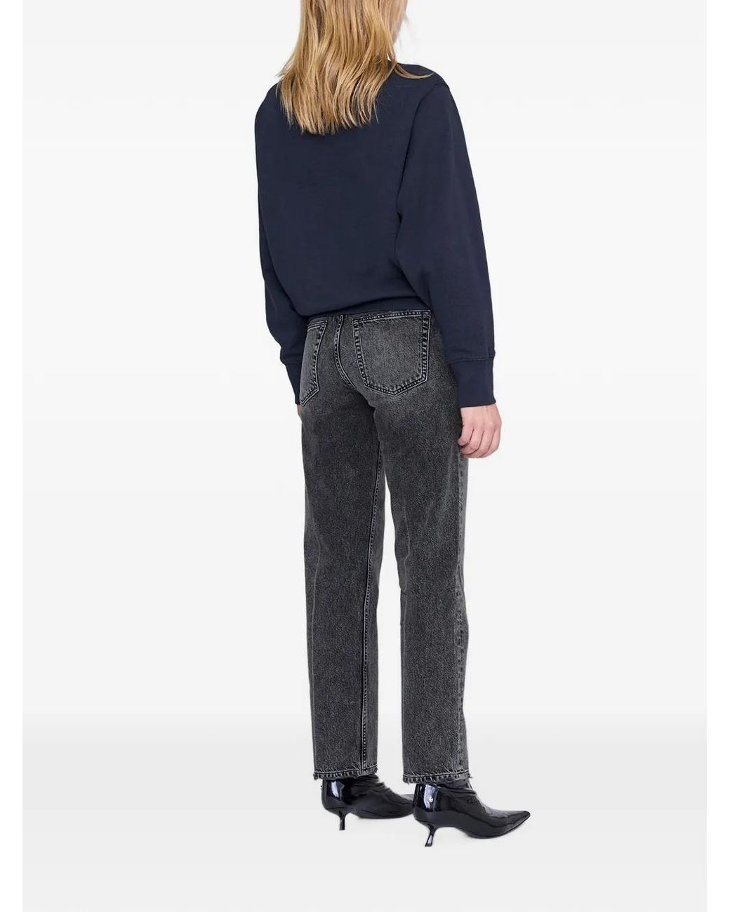 Anine Bing Blue Los Angeles Sweatshirt