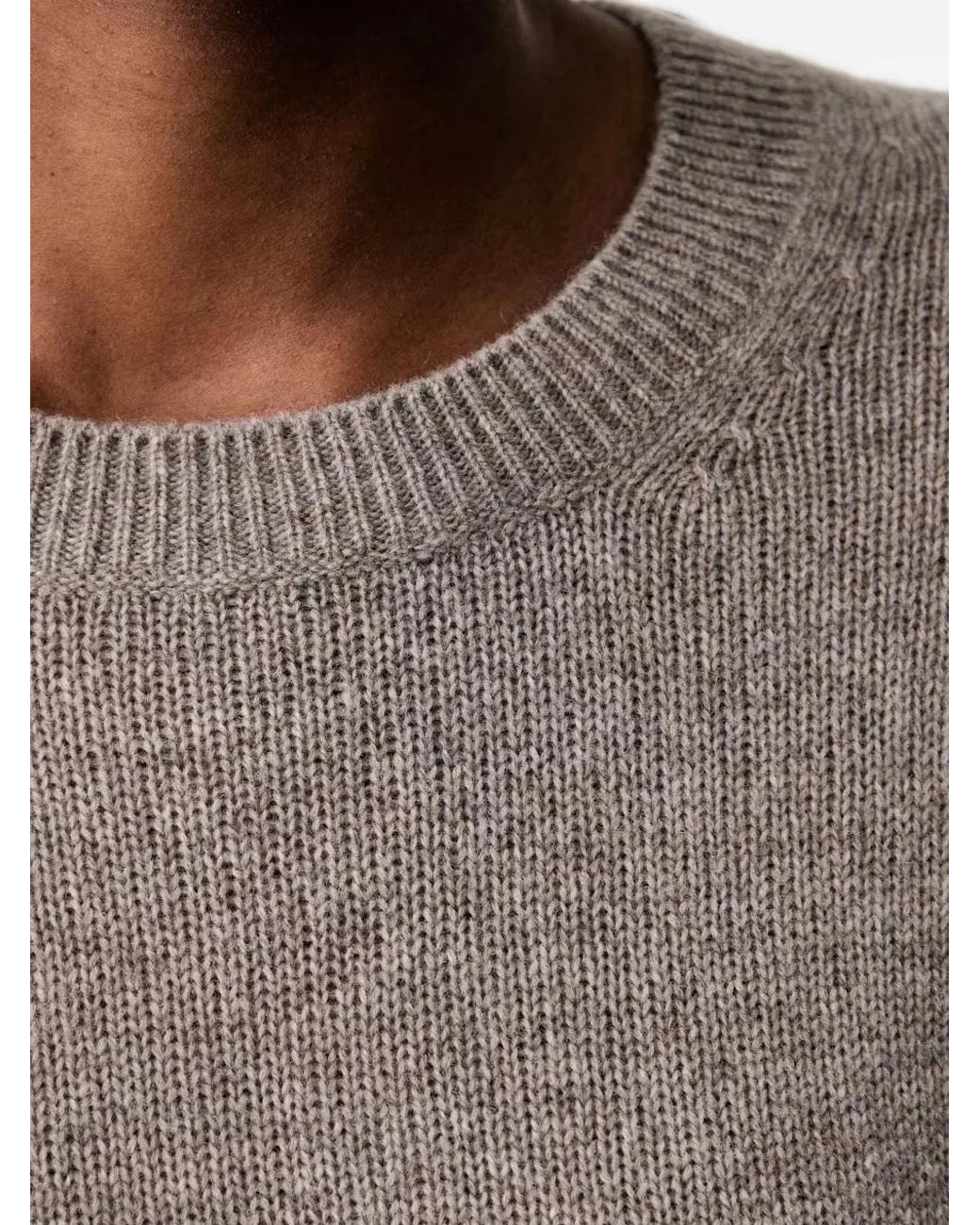 Marc O' Polo Gray Crew-Neck Long-Sleeve Sweater