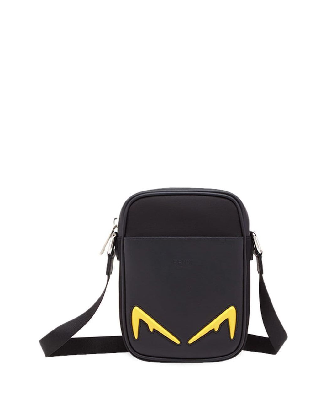 Fendi Small Diabolic Eyes Crossbody Bag in Black for Men | Lyst Canada