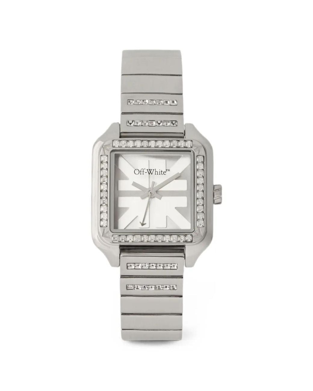 Off-White c/o Virgil Abloh White After Hours Pavé 31.5Mm Watch