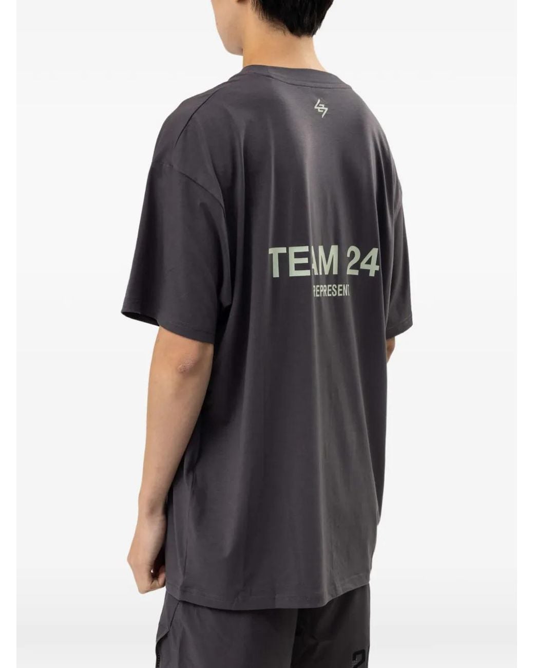 Represent Gray 247 Team Oversize T-Shirt for men