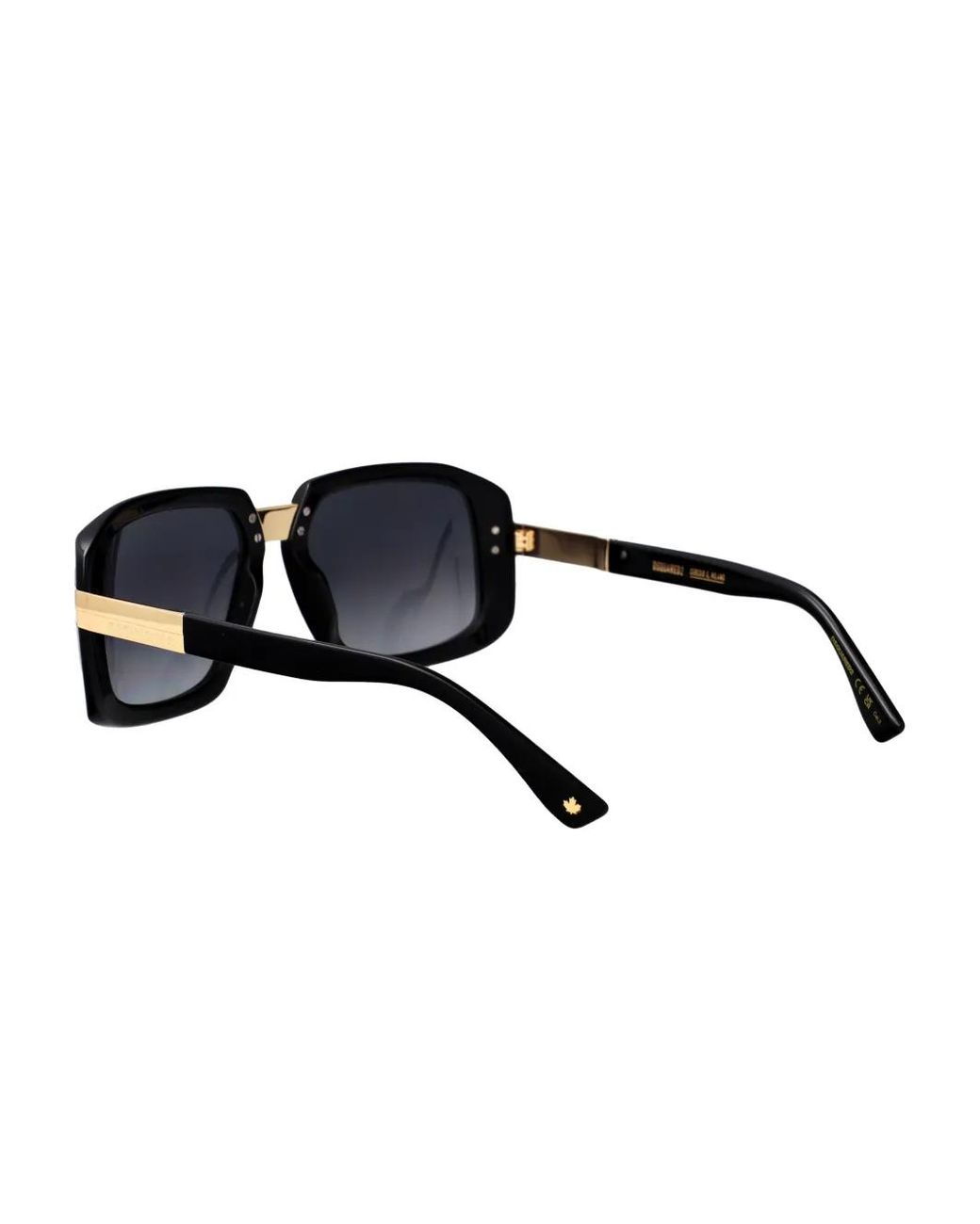 DSquared² Sonnenbrille Mit Eckigem Gestell in Black für Herren