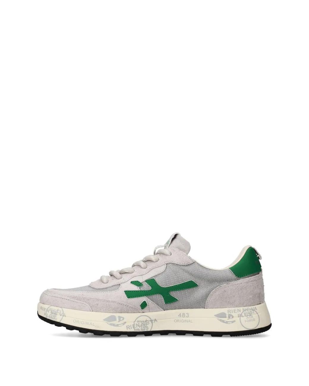 Premiata White Nous 8235 Sneakers for men