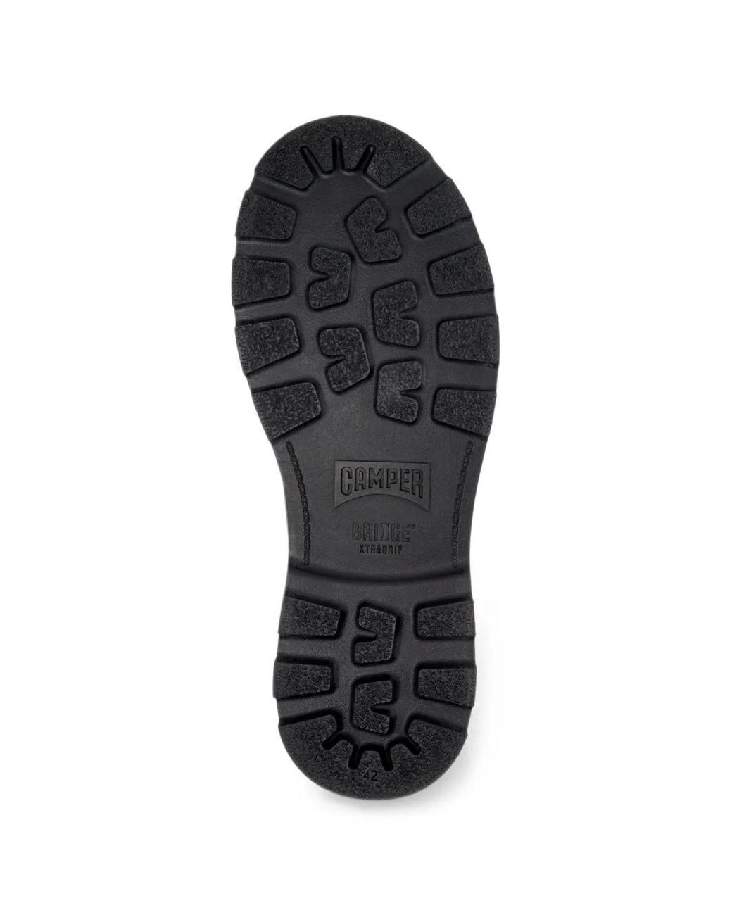 Camper Black Brutus+ Lace-Up Leather Biker Boots for men