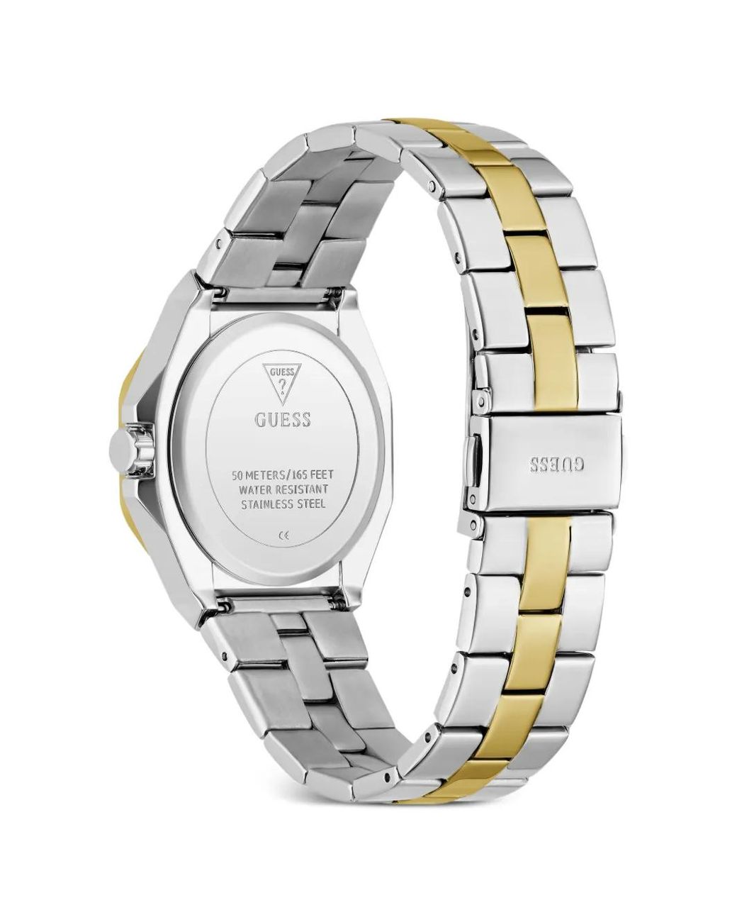Guess Green 2-Tone Analog Watch
