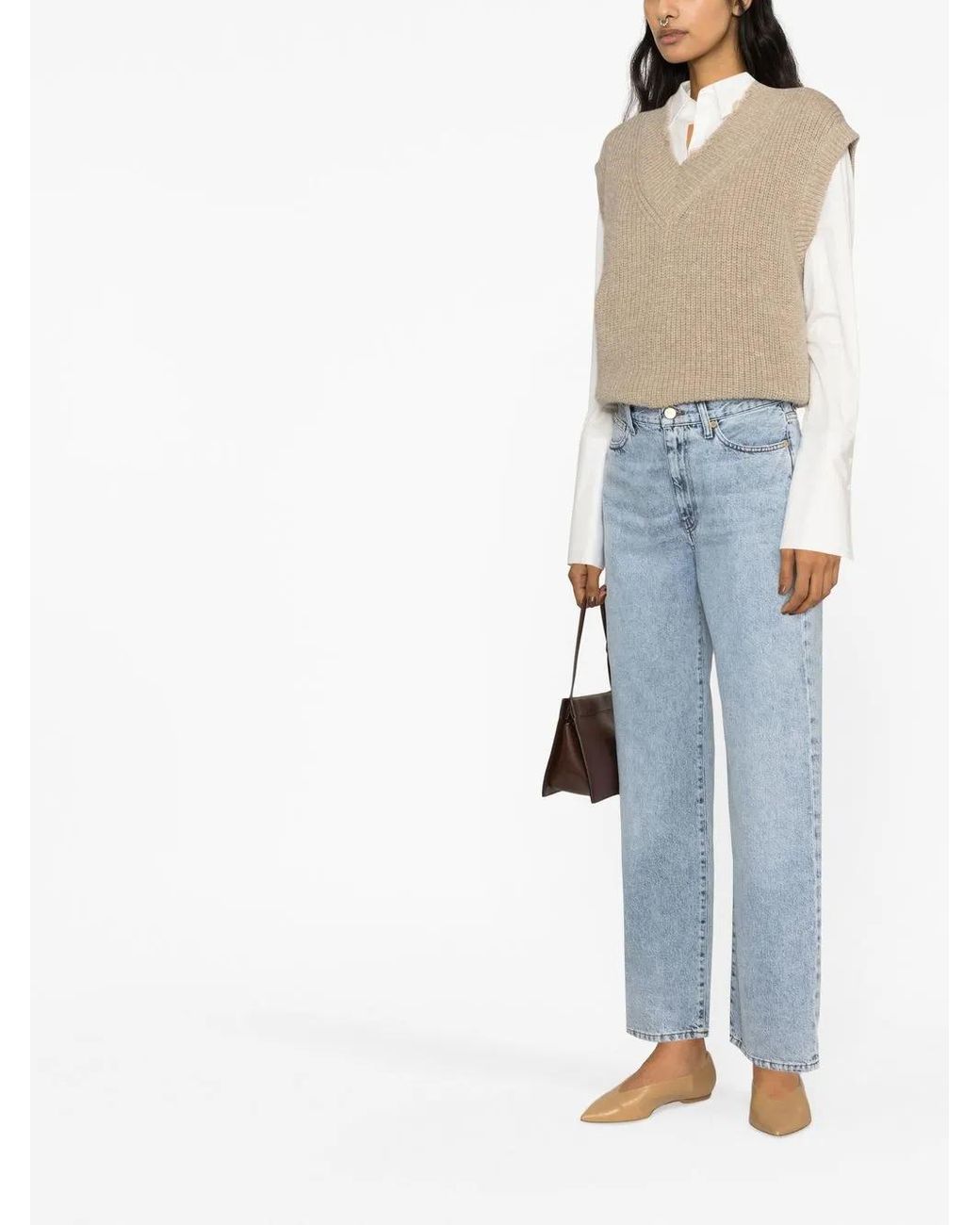 TOVE Blue Sofie Straight-Leg Boyfriend Jeans