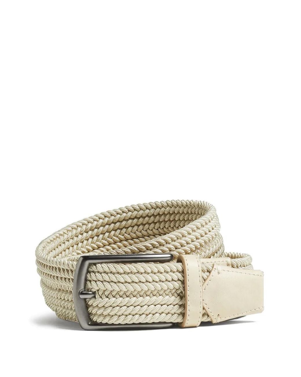 Zegna Natural Rayon Belt for men
