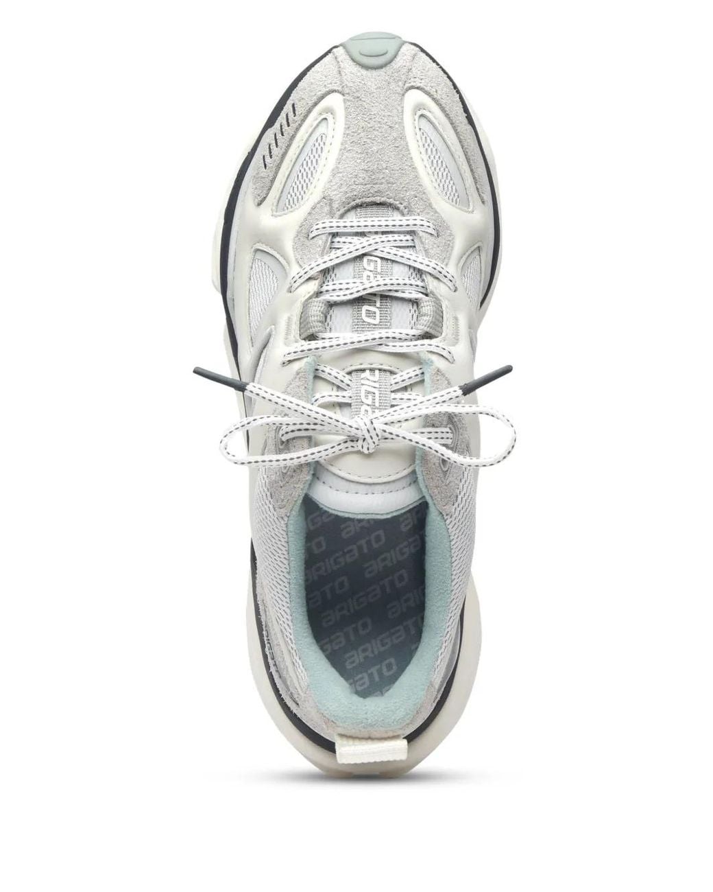 Axel Arigato White Satellite Runner Leather Sneakers for men