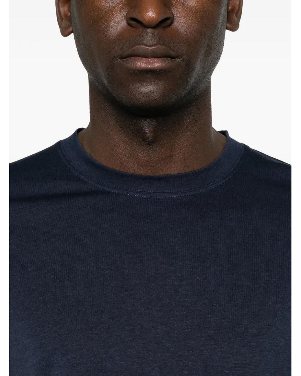 Tom Ford Blue Long-Sleeve T-Shirt for men
