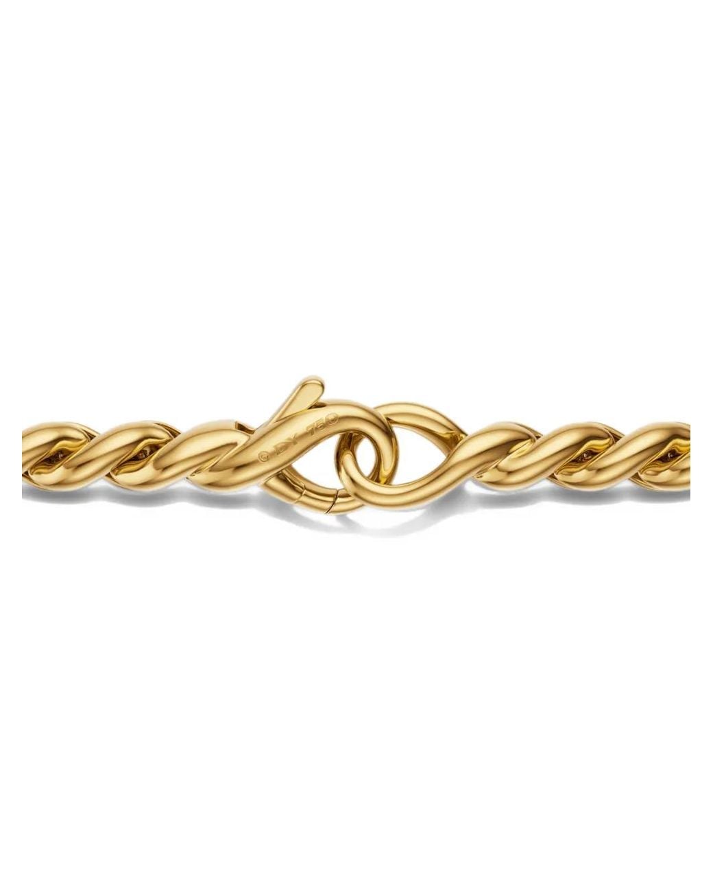David Yurman Metallic Sculpted Cable Chain Necklace for men