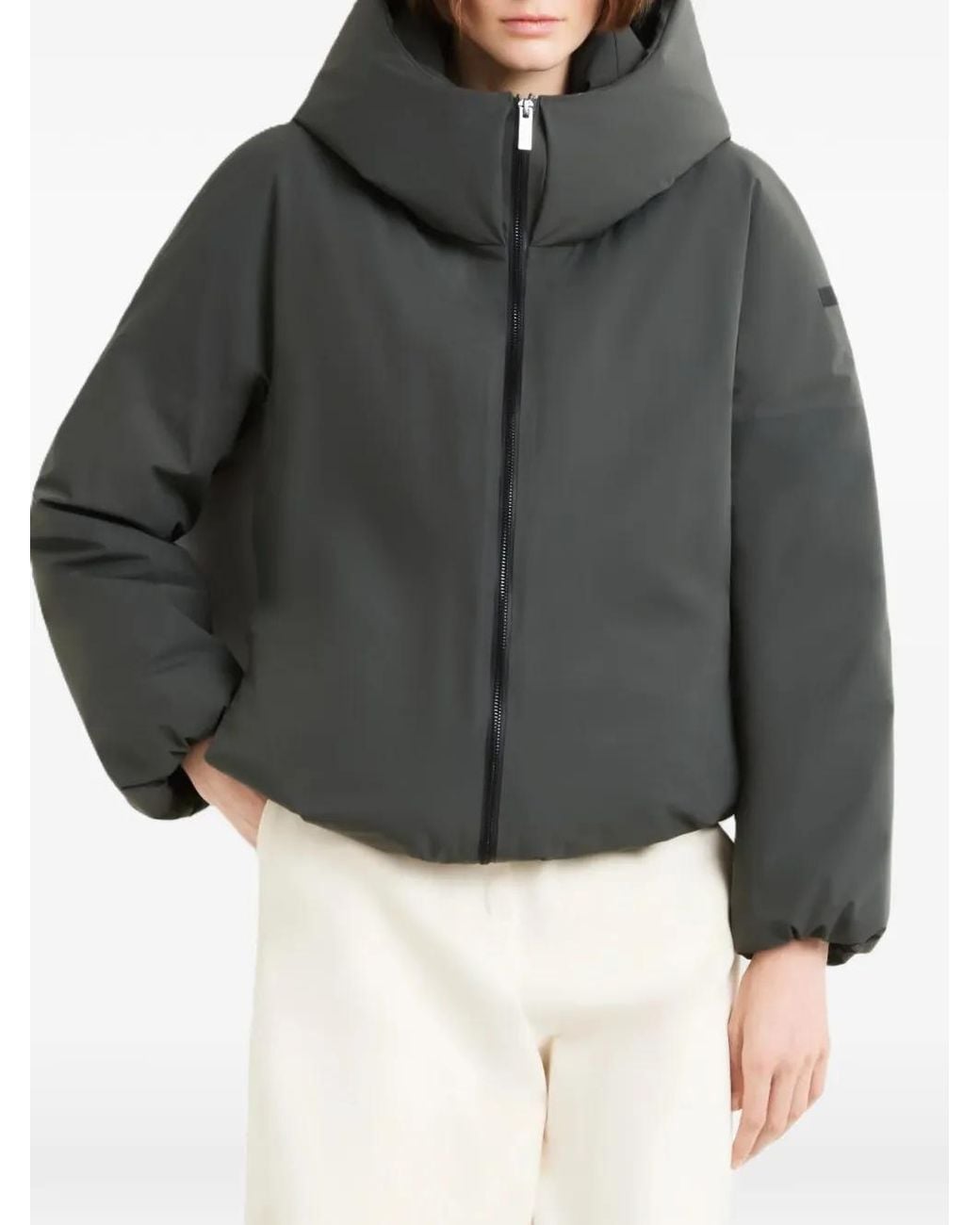 Rrd Gray Oversized Puffer Jacket