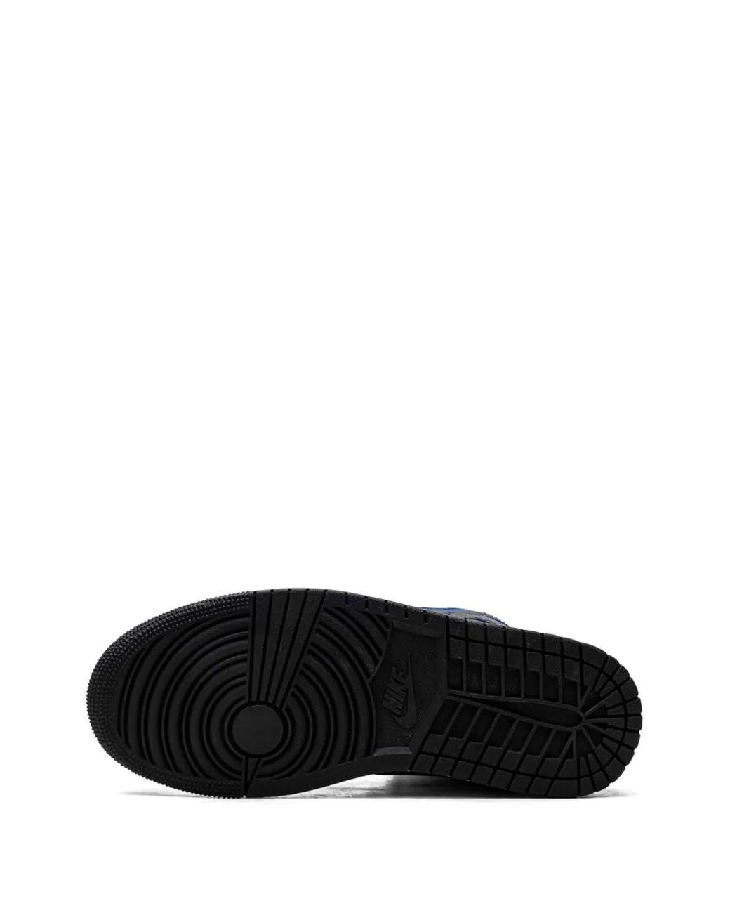Nike Blue 1 Mid Split Sneakers