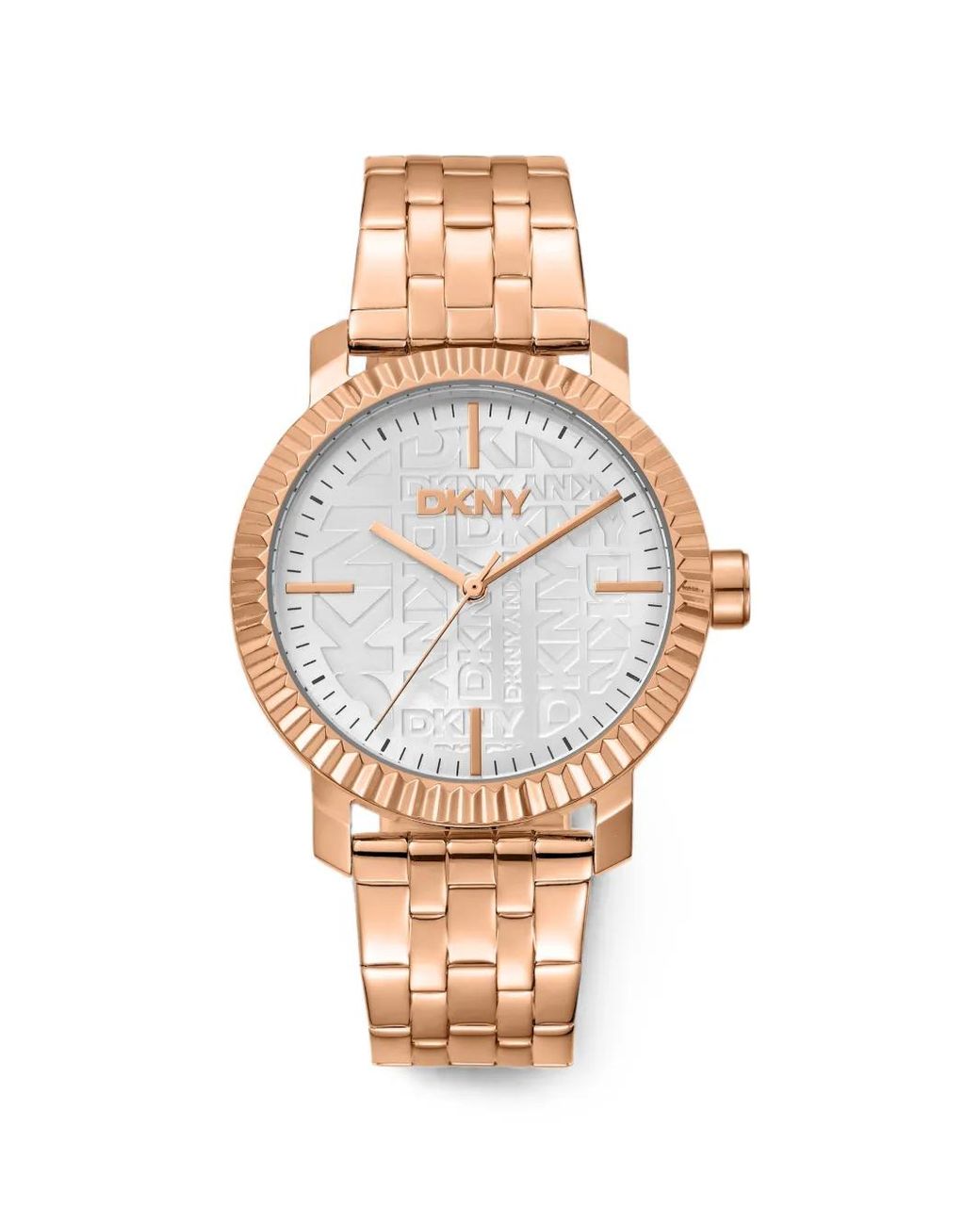 DKNY Metallic Montre À Détail De Logo Mm