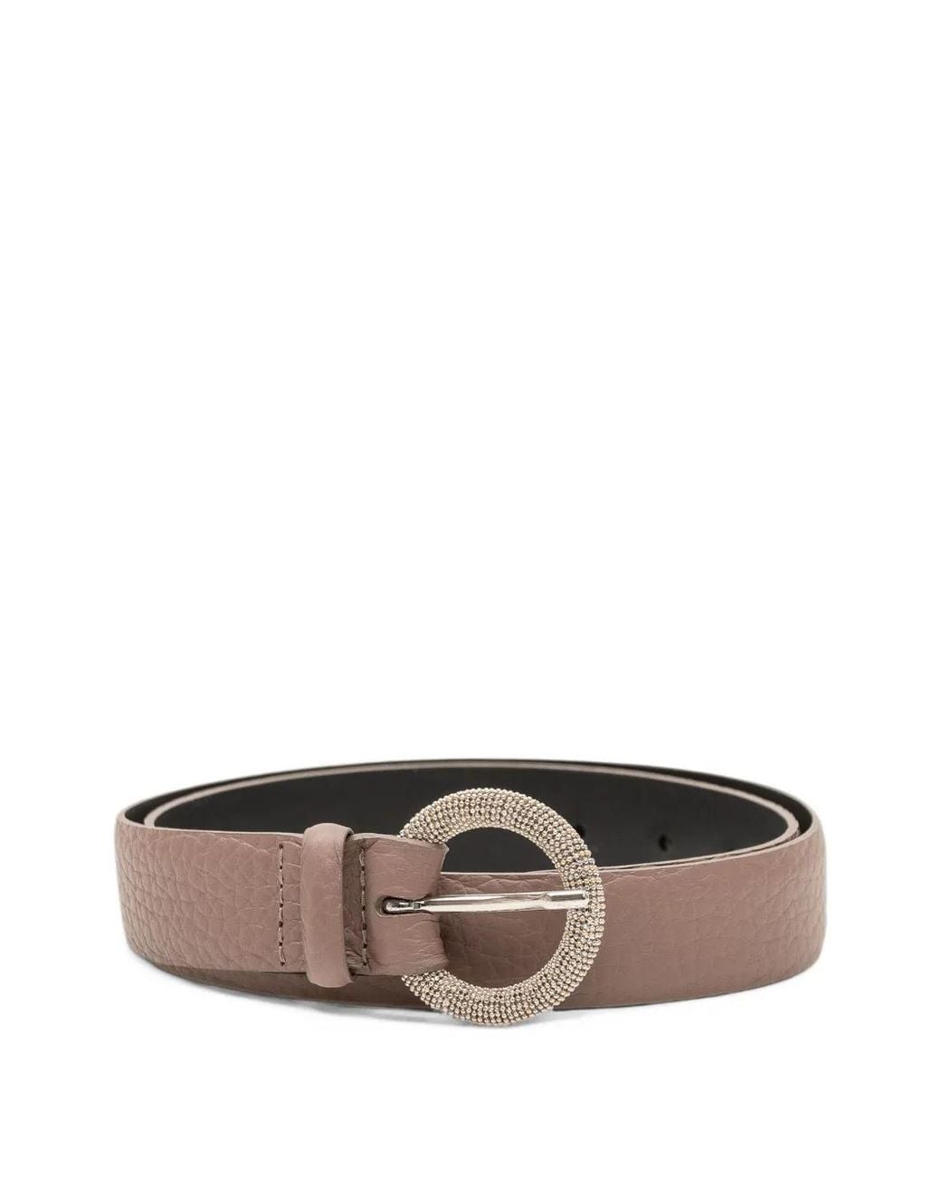 Orciani Natural Soft Icon Buckle Belt