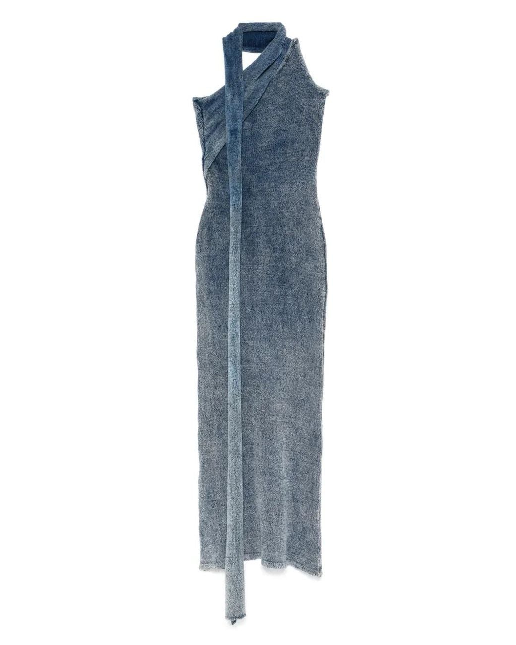 AYA MUSE Blue Han Maxi Dres