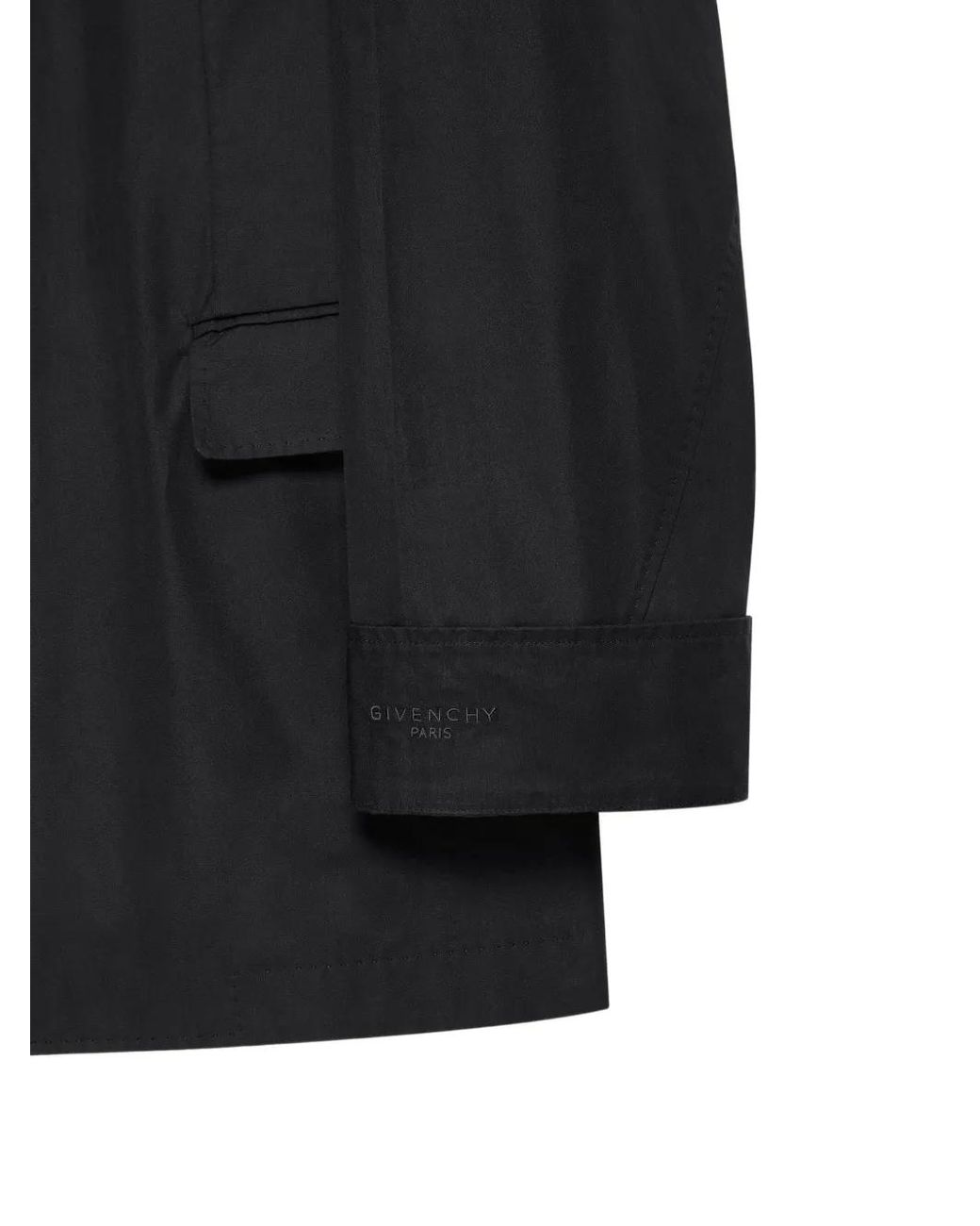 Givenchy Black Couture Seam Double-Breasted Regular Jacket for men