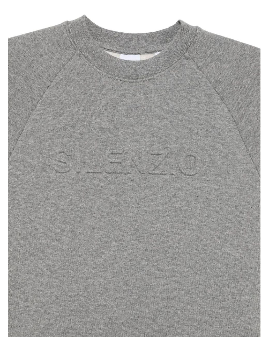 Aspesi Gray Pull À Détail Embossé