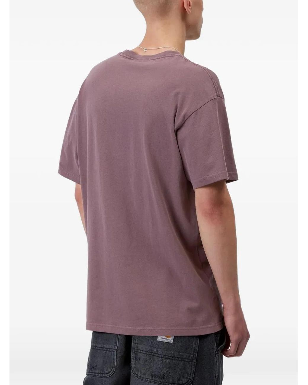 Carhartt Purple Coat Of Arms T-Shirt