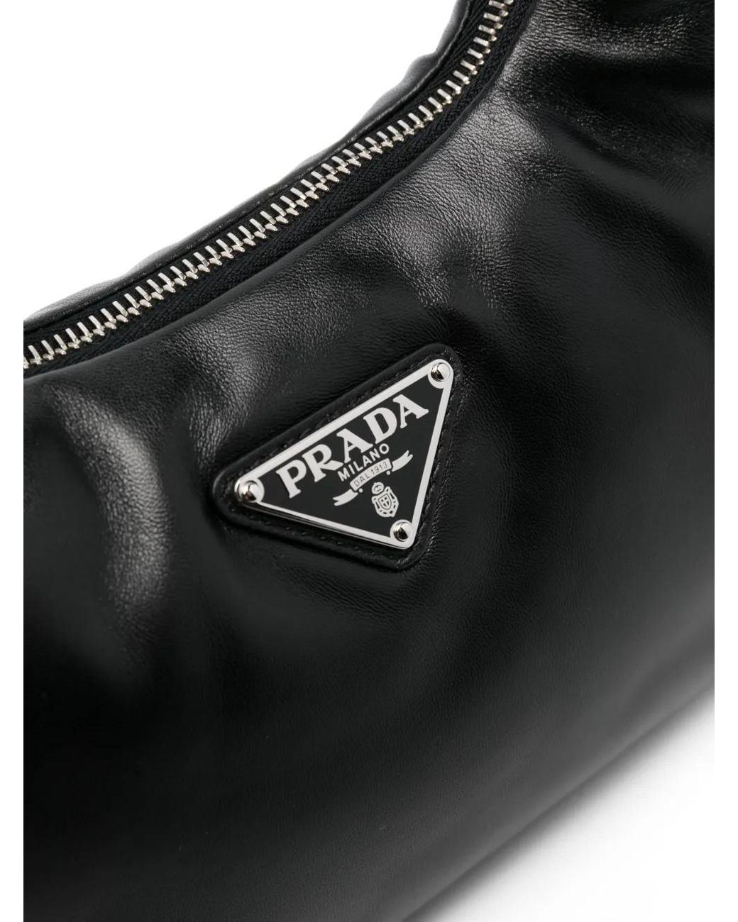 Prada Black Mini Soft Shoulder Bag