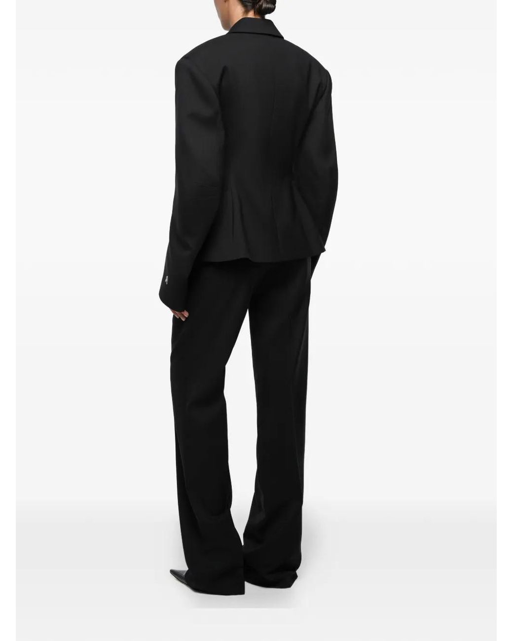 Anouki Black Single-Breasted Blazer