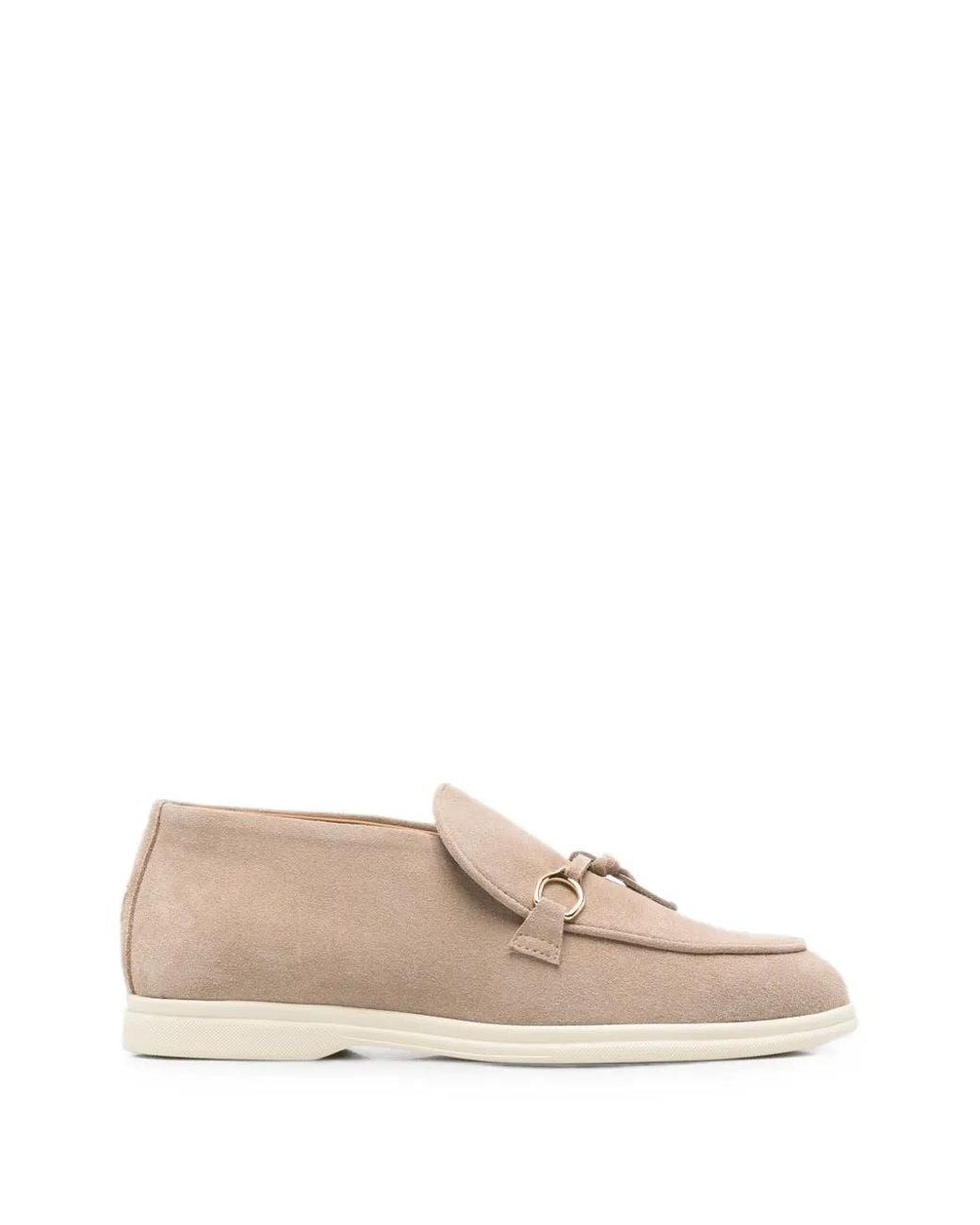 Henderson Natural Suede Loafers