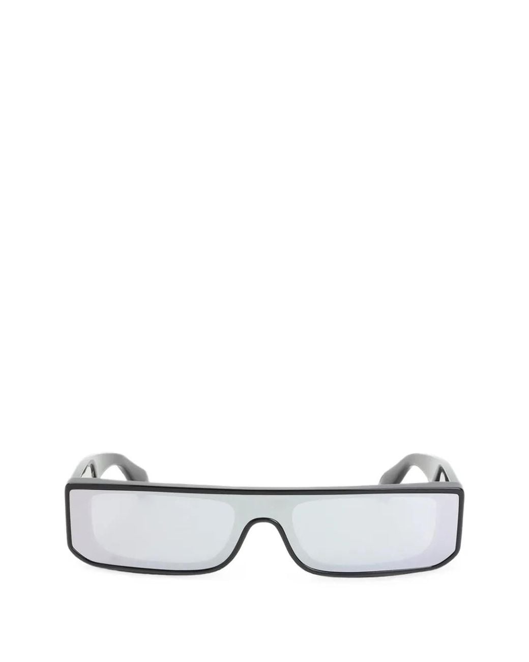 Alaïa White Rectangle-Frame Sunglasses