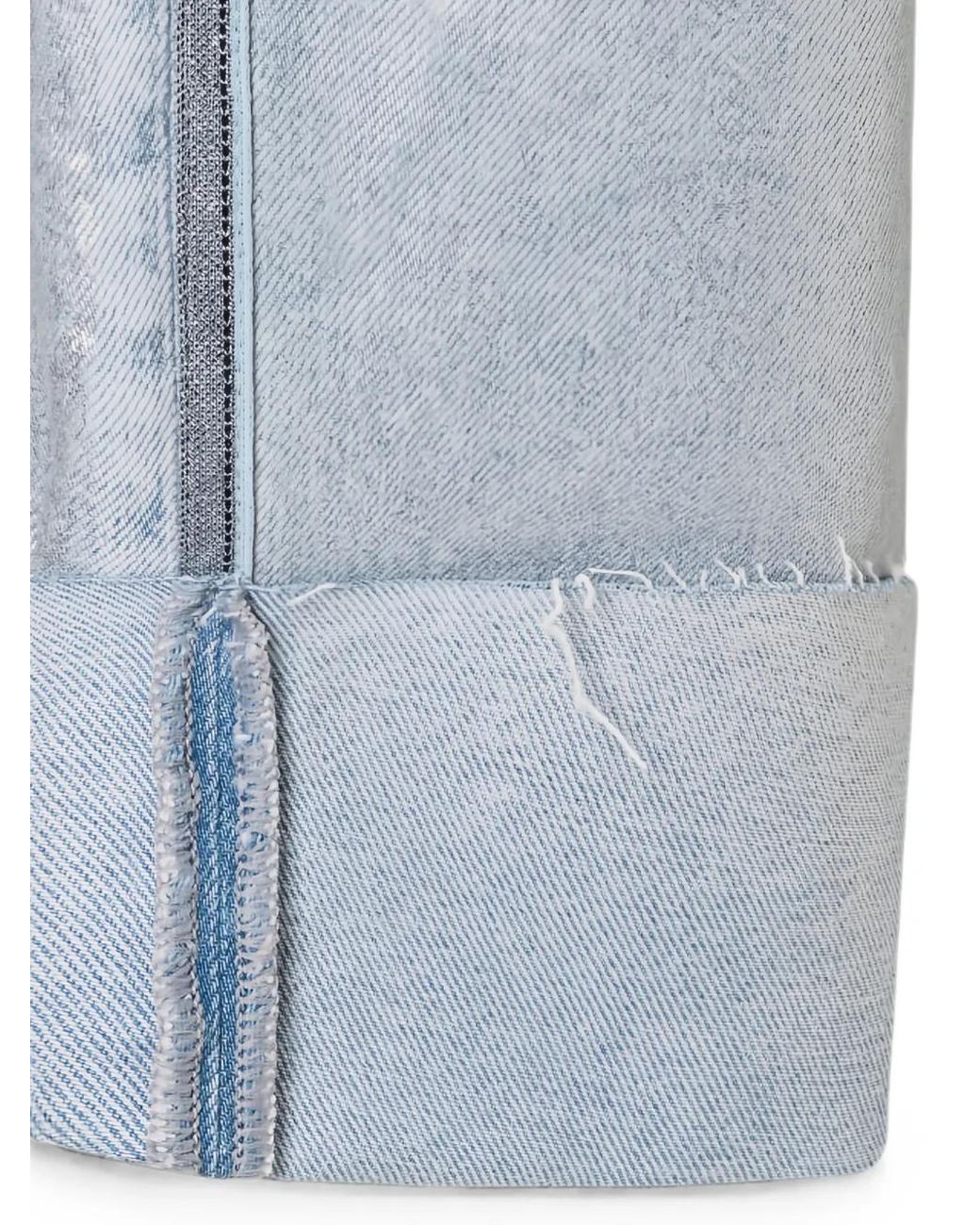 Mac Jeans Blue Jean Ample À Coupe Courte