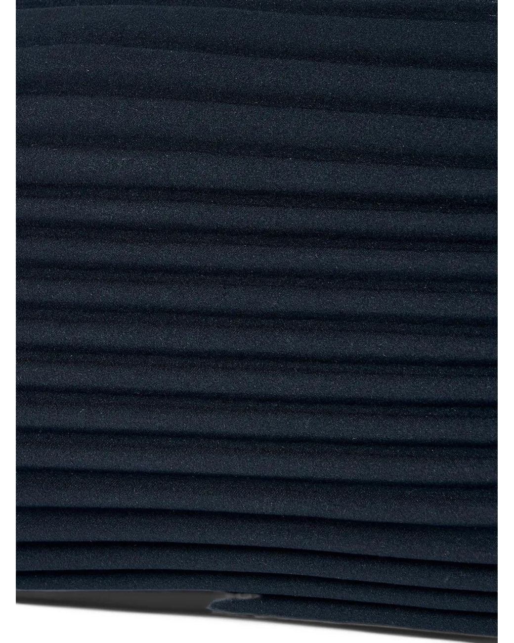 Homme Plissé Issey Miyake Blue Pleats Slim Belt Bag for men