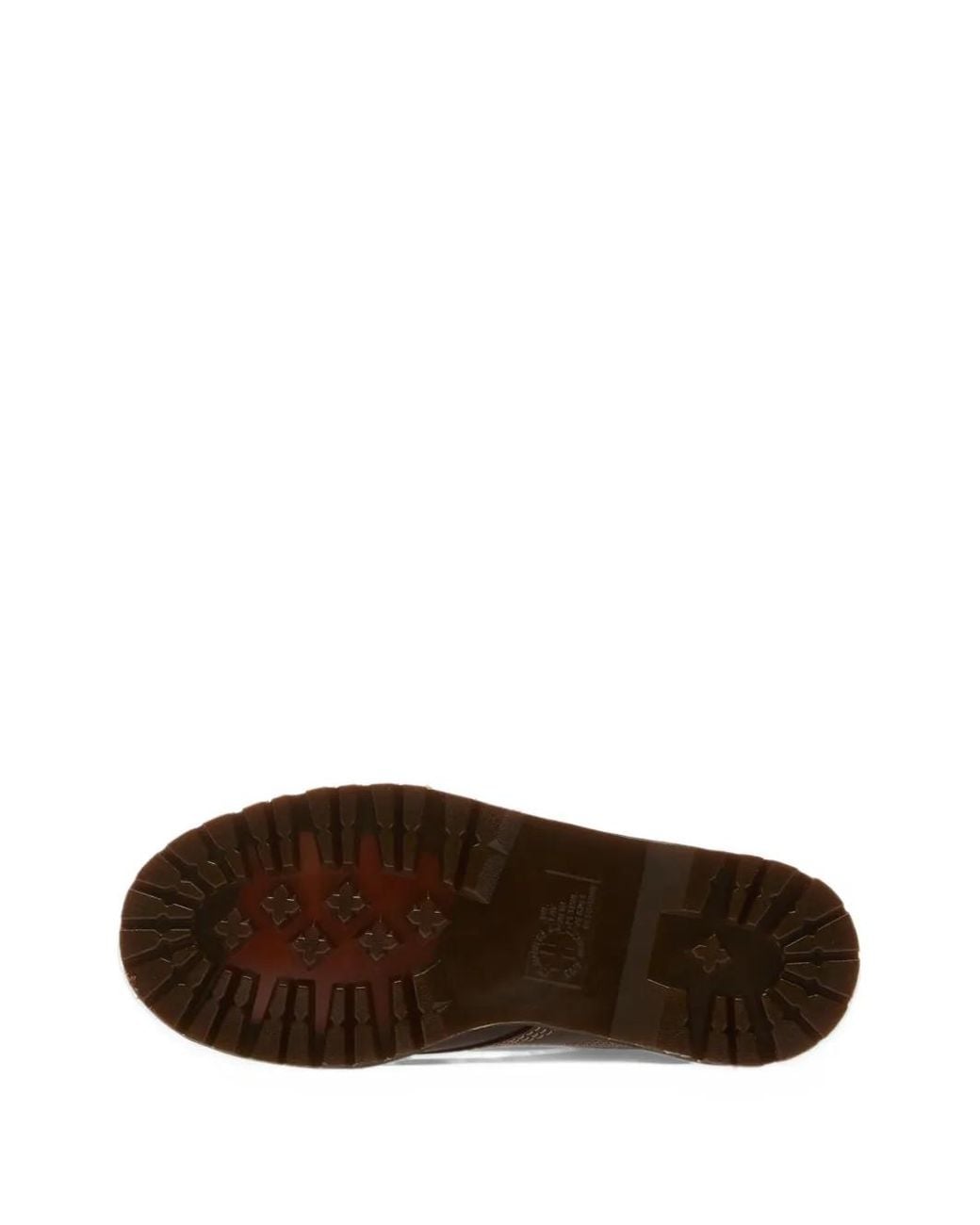 Dr. Martens Brown Lowell Contrast-Stitch Derby Shoes
