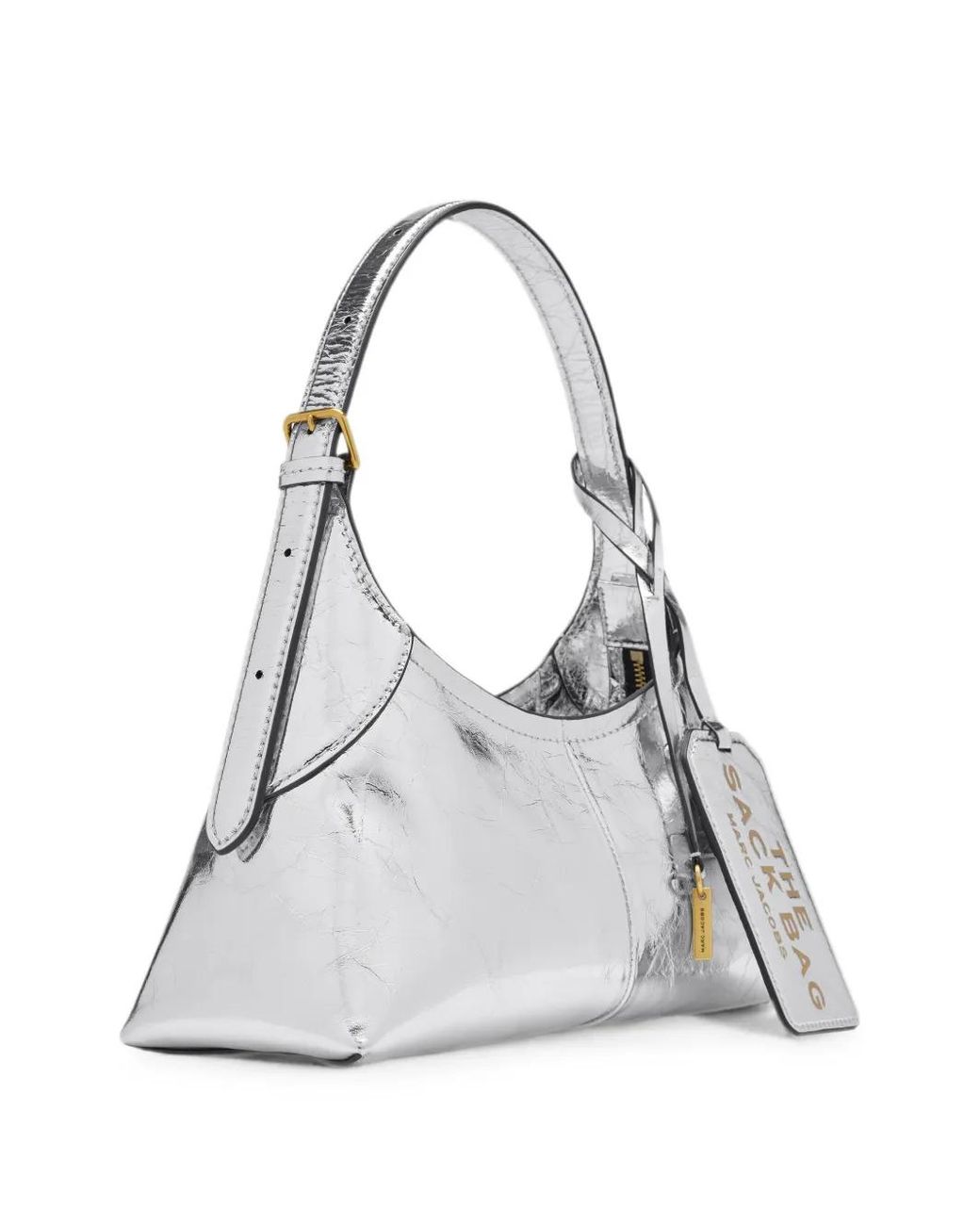 Marc Jacobs White Small Belted Sack Bag