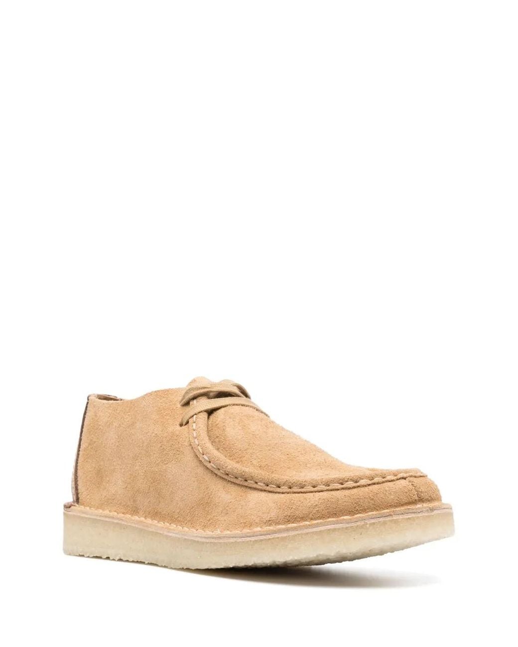 Clarks Natural Desert Nomad Suede Loafers for men