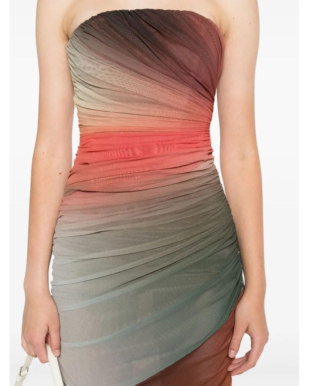 The Attico Brown Dresses