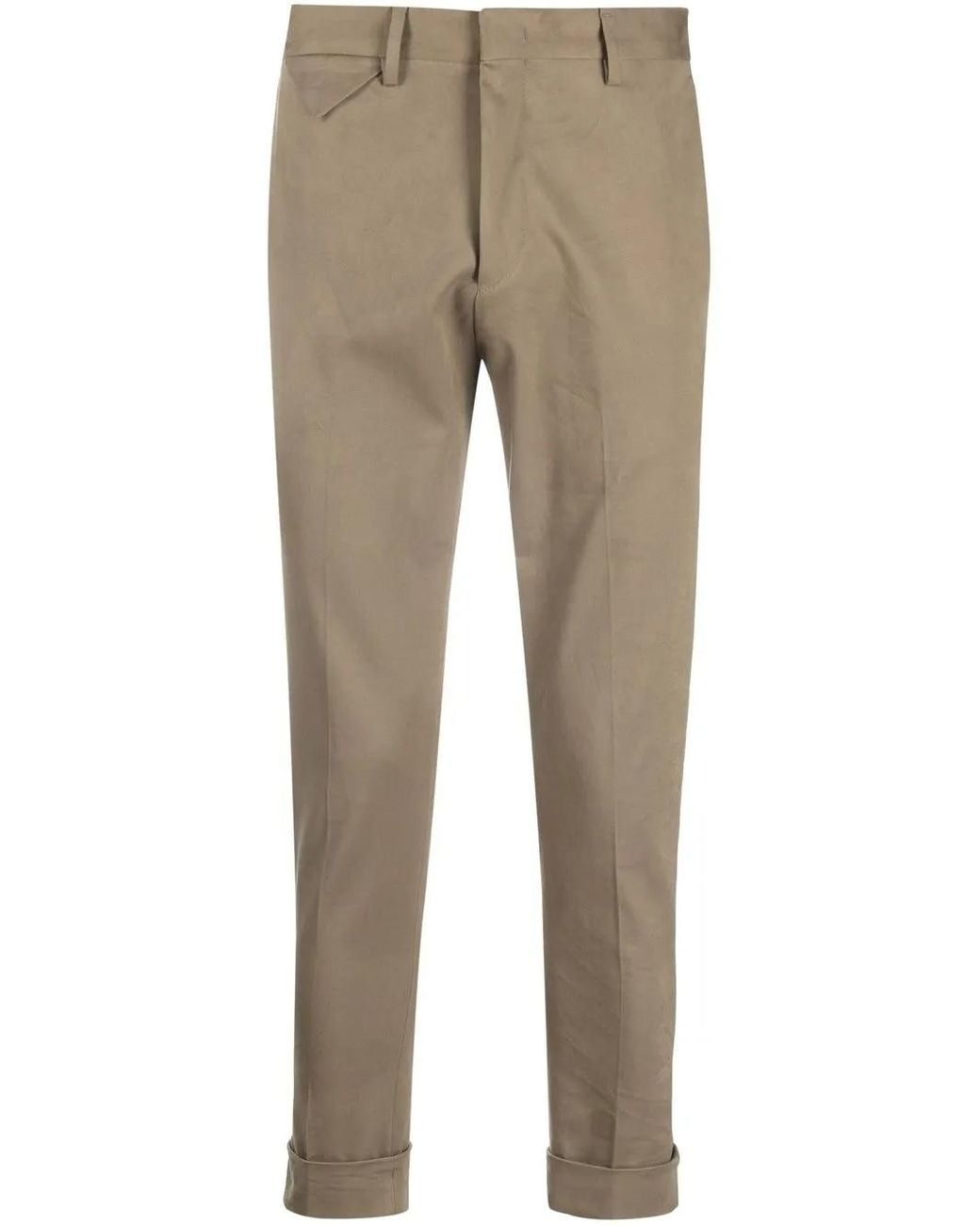 Low Brand Natural Low-Rise Skinny Trousers for men