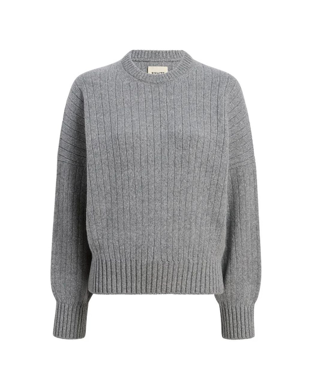 Khaite Gray Lennox Sweater