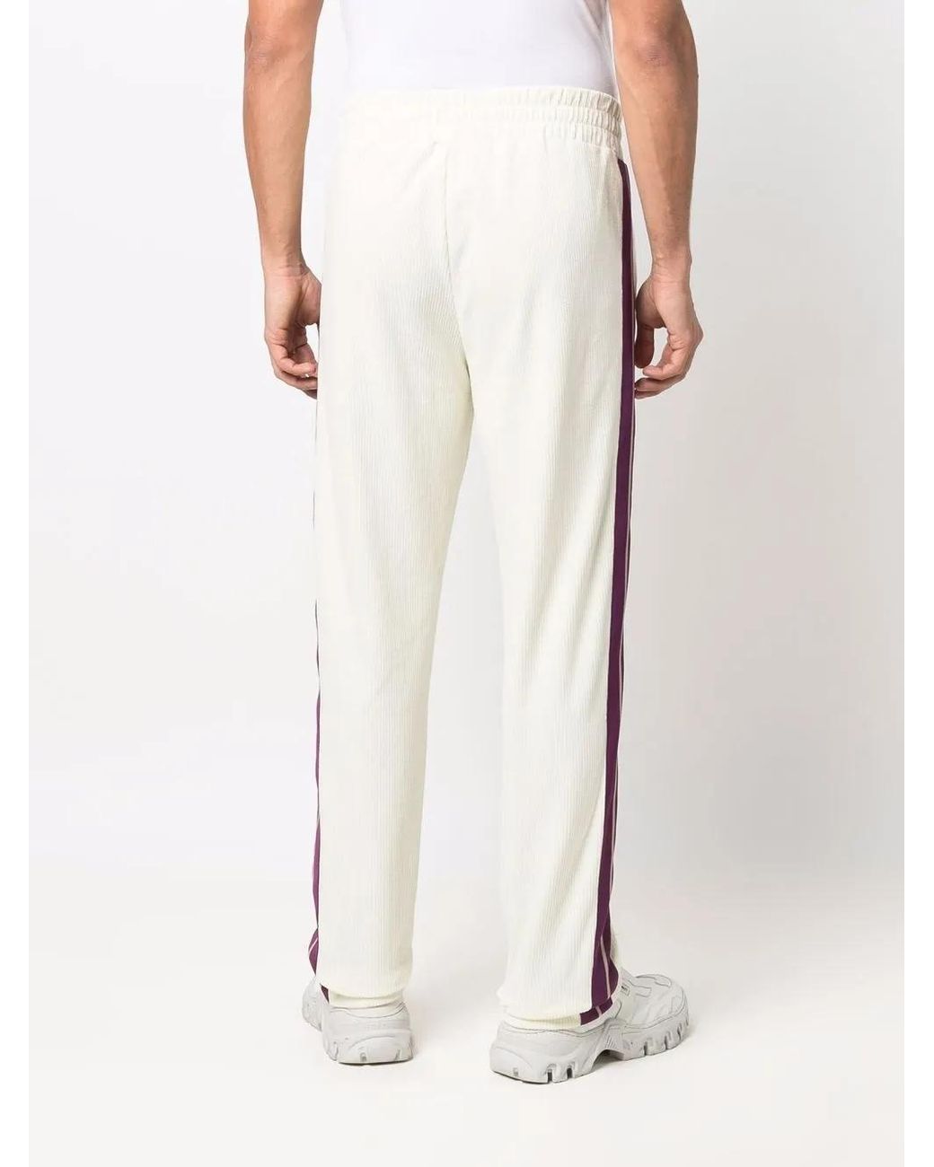 Palm Angels Multicolor Logo-Print Track Pants for men
