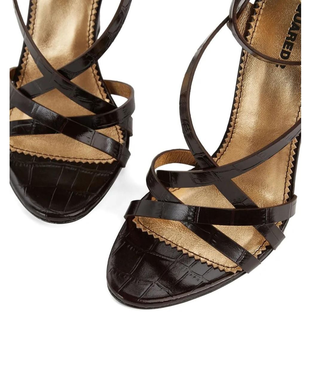 DSquared² Black High Heel Sandals