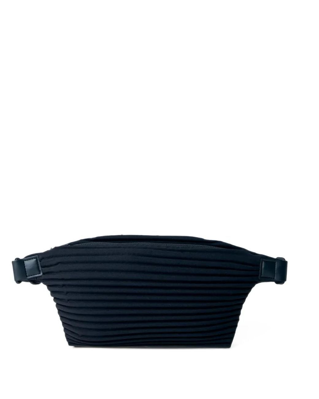 Homme Plissé Issey Miyake Blue Pleats Slim Belt Bag for men