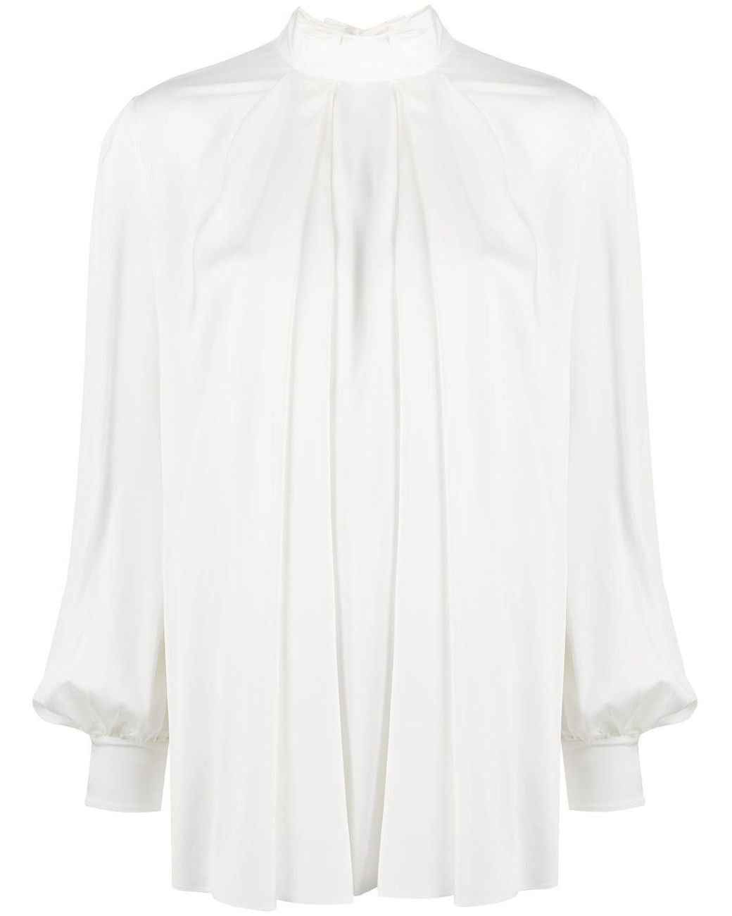 alexander mcqueen white blouse