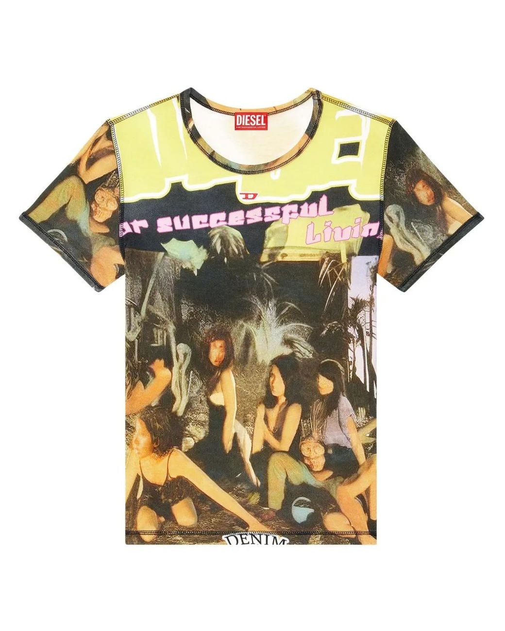 Diesel Women's Shirt Uncutieslong White main image 1