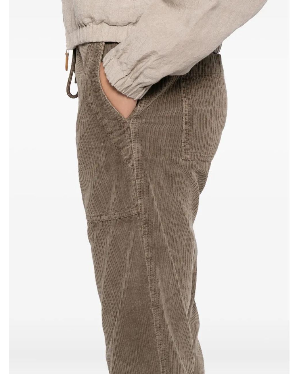 James Perse Gray Corduroy Pant